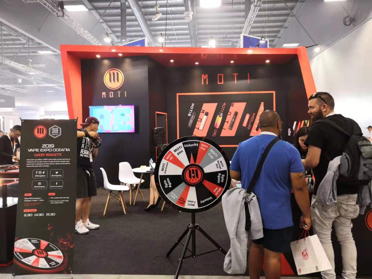 Vapexpo oceania New Zealand Stand Design and Build(pic3)